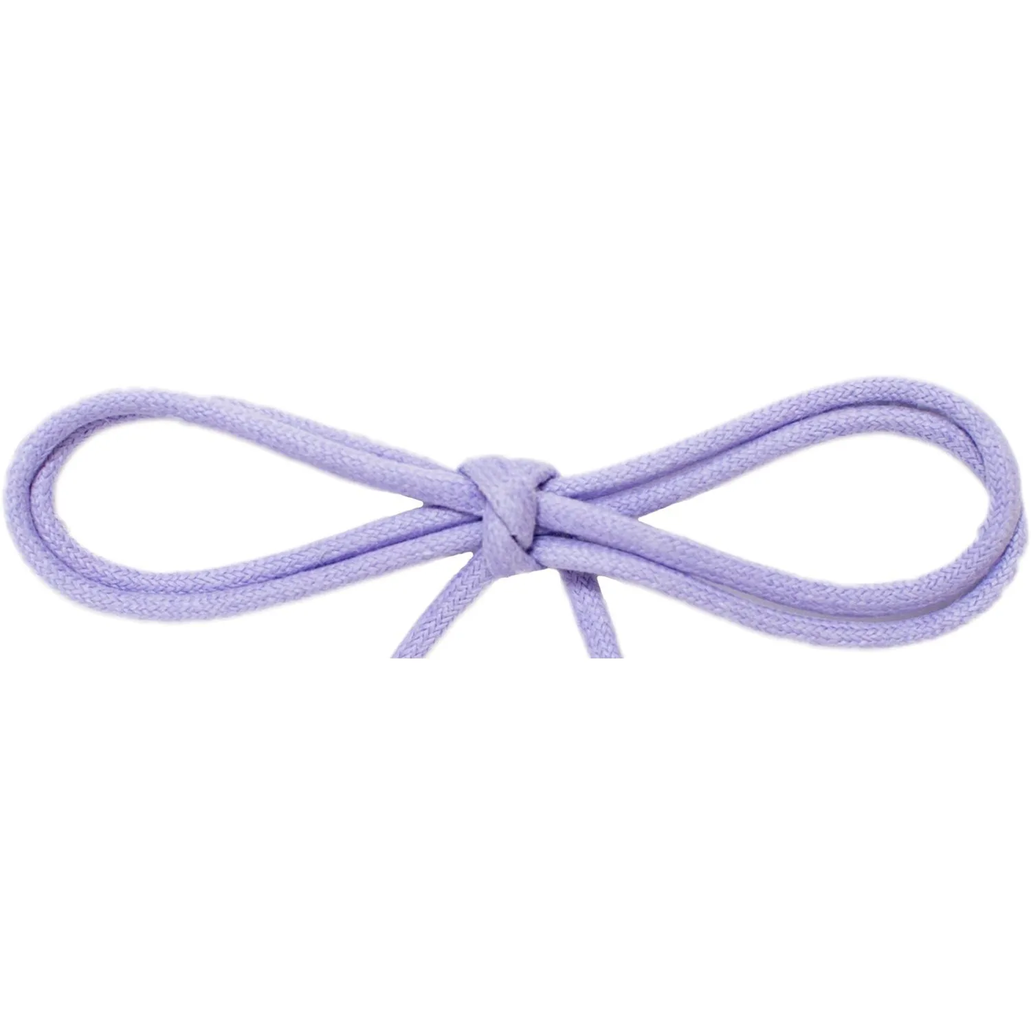 Wholesale Waxed Cotton Thin Round Dress Laces 1/8 - Violet (12 Pair Pack) Shoelaces